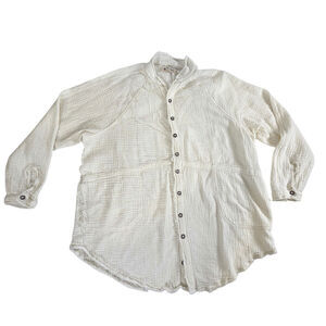 We The Free Summer Day Dream White Lightweight Top Medium